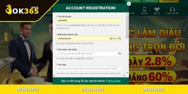 OK365.com - Link Nhà Cái Uy Tín 2025 - Đăng Ký Tặng 65k 28 Thao tác đơn giản, xử lý nhanh, bảo mật cao, ai cũng có thể tự làm